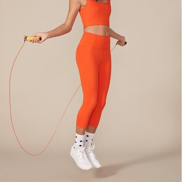 Compressive High Rise Leggings 19.5" - Daybreak - Picture 2 of 7